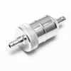8mm 5/16" Aluminium Inline Fuel Petrol Diesels Filter Universal Silver