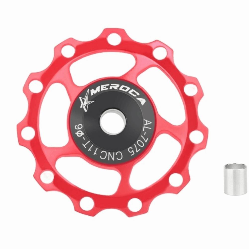 2PCS Aluminum Alloy Bike Rear Derailleur Wheel Bike Derailleur Pulley for Mountain Bike,Road Bike