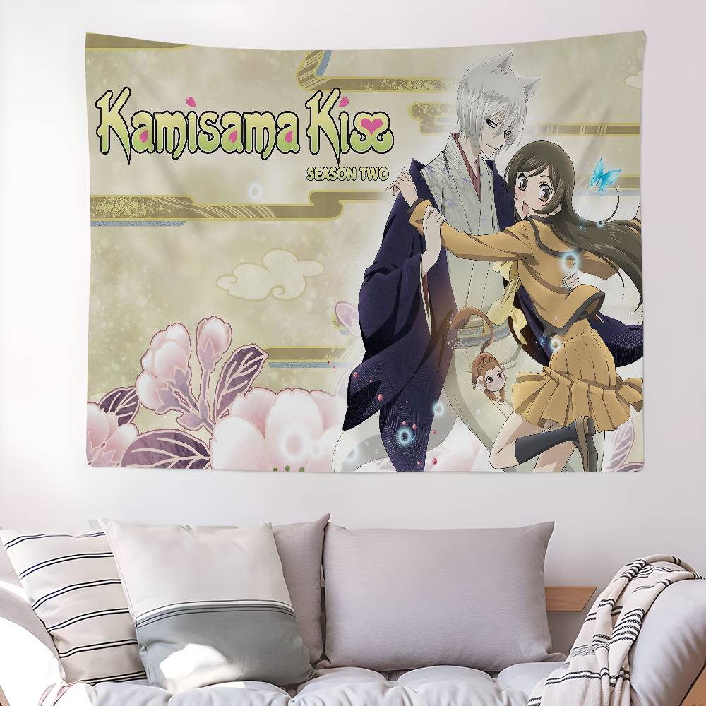 KKamisama Kiss Vintage Hanging Bohemian Tapestry Bohemian Wall Tapestries Mandala Kawaii Room Decor