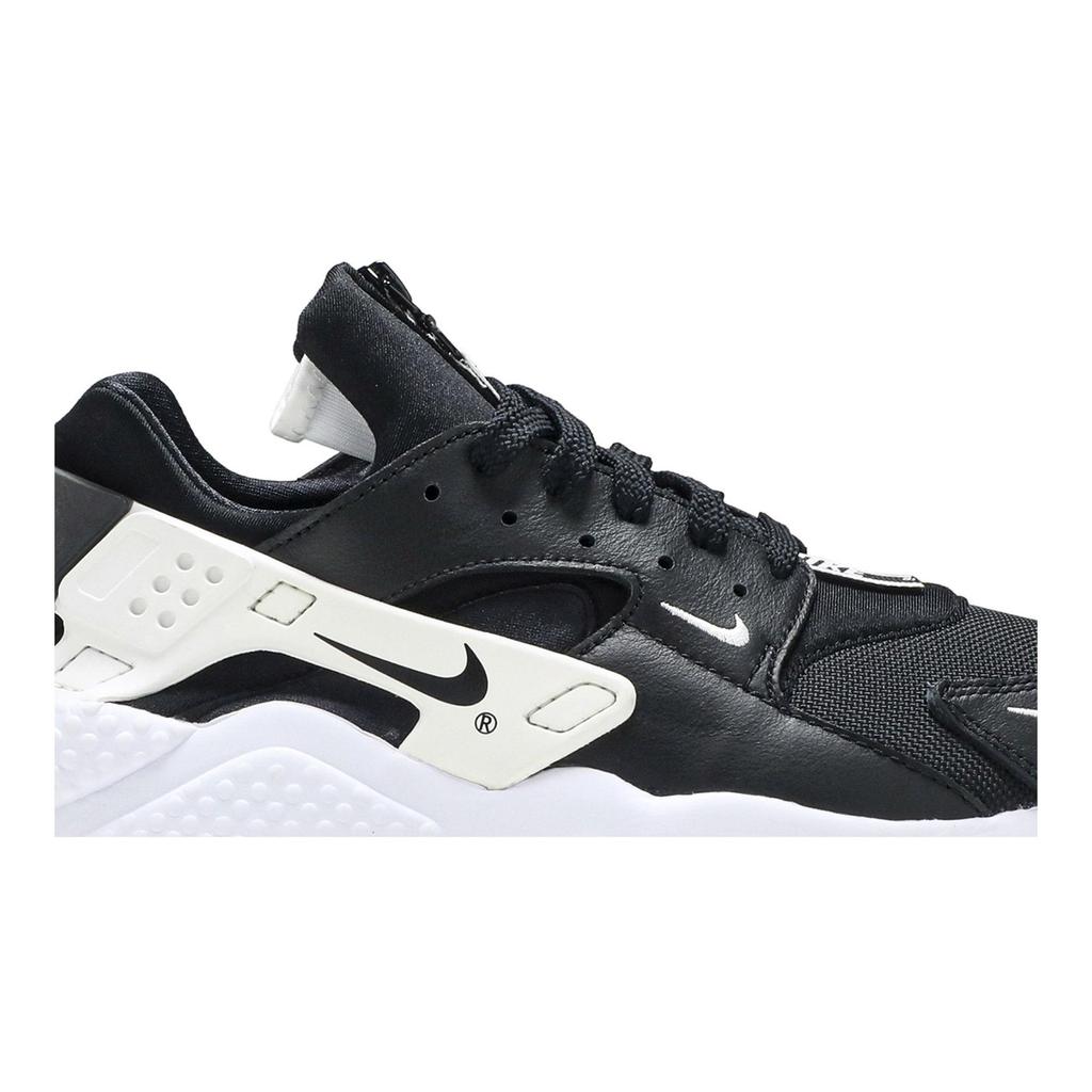 Nike Air Huarache Premium Zip 'Black' (Unisex) Black / White Running Shoes BQ6164 001
