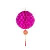 10PCS Waterproof Paper Lantern Ball Jagged Edges Spring Festival Pendant  Chinatown