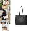 Stylish Retro Large Capacity Tote Bag For Women Ideal For Daily Commuting In White Brown Black And Khaki