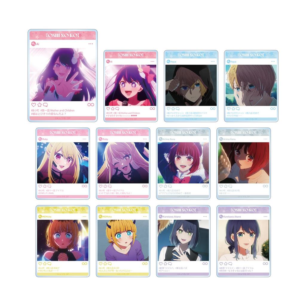 [Oshi No Ko] Trading Scene Acrylic Cards Box of 12
