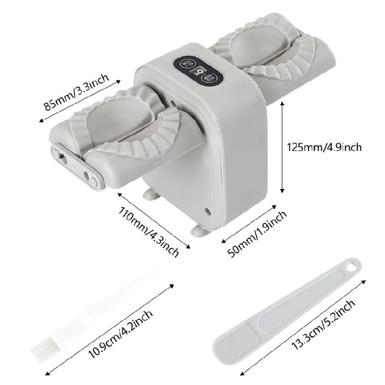 Машина для лепки пельменей с USB-питанием, герметичная, с двойной головкой, профессиональный кухонный помощник для ежедневного использования