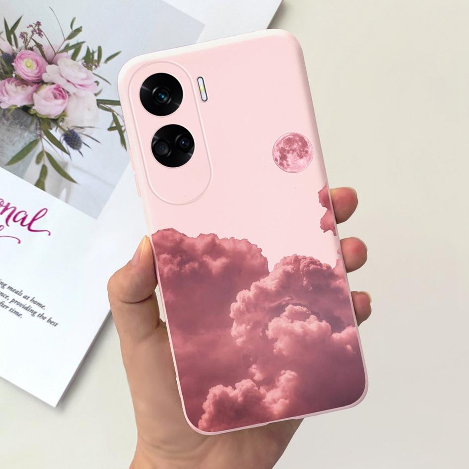 For Cover Honor 90 Lite Phone Case CRT-NX1 Fashion Butterfly Cartoon Slim TPU Soft Silicone Back Cover For Honor 90Lite 5G Funda