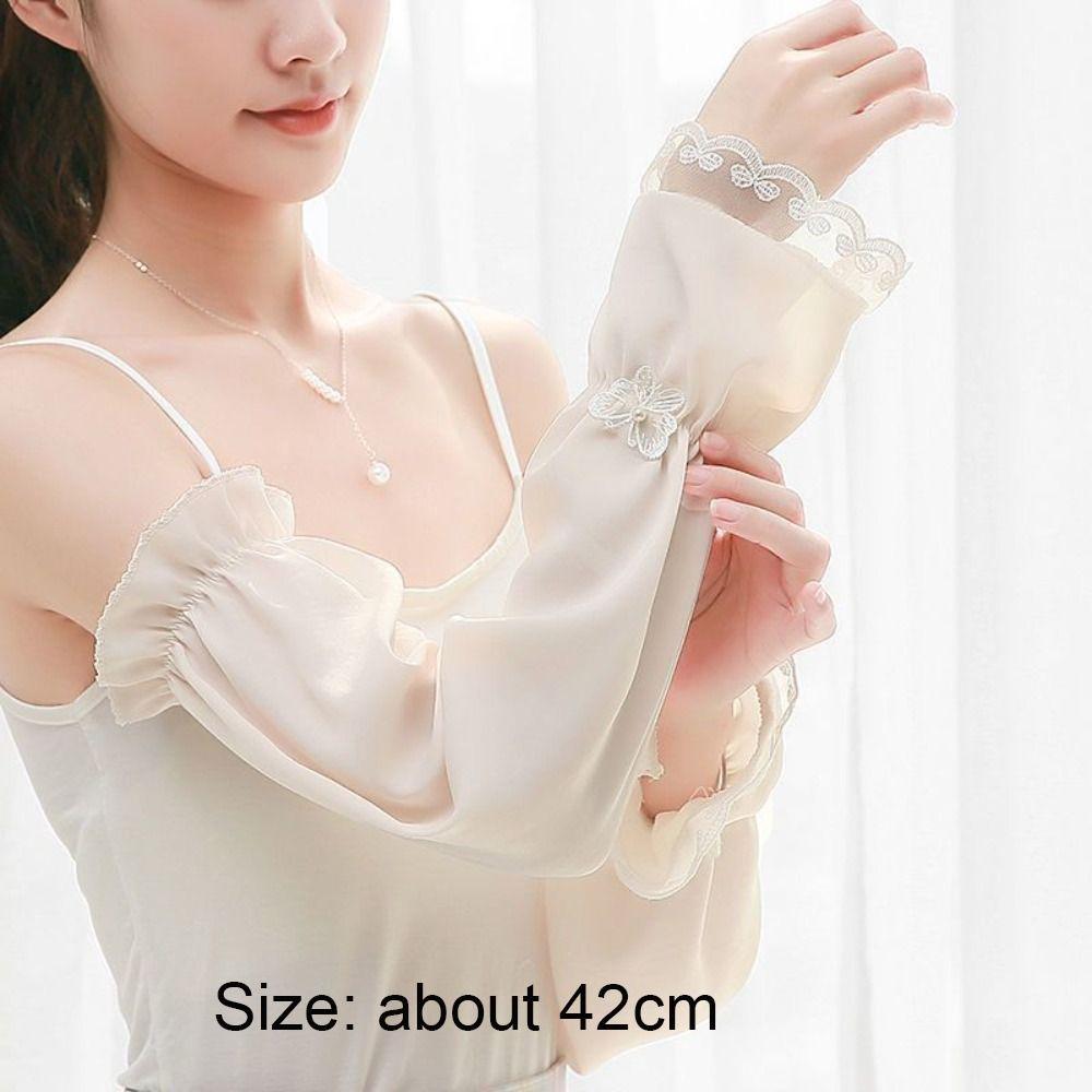 Loose Fit Sunscreen Sleeves Breathable Arm Sleeves New Sun Protection Sleeves Outdoor Activities