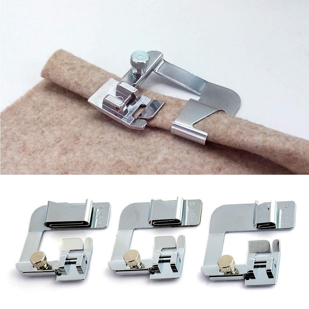 Multifunction Beading Sewing Machine Parts Tools Sewing Machine Curling Hemming Presser Foot