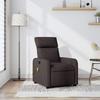 VidaXL Reclining Massage Armchair, Chair with Footrest, Seat with Backrest and Armrests Living Room, Modern, 374179