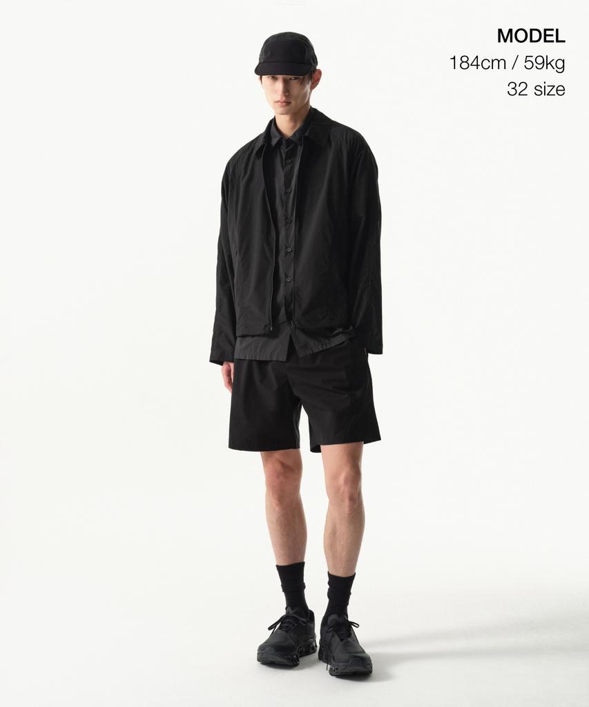 MUSINSA STANDARD [City Leisure] Elastic Waist Shorts [Black]