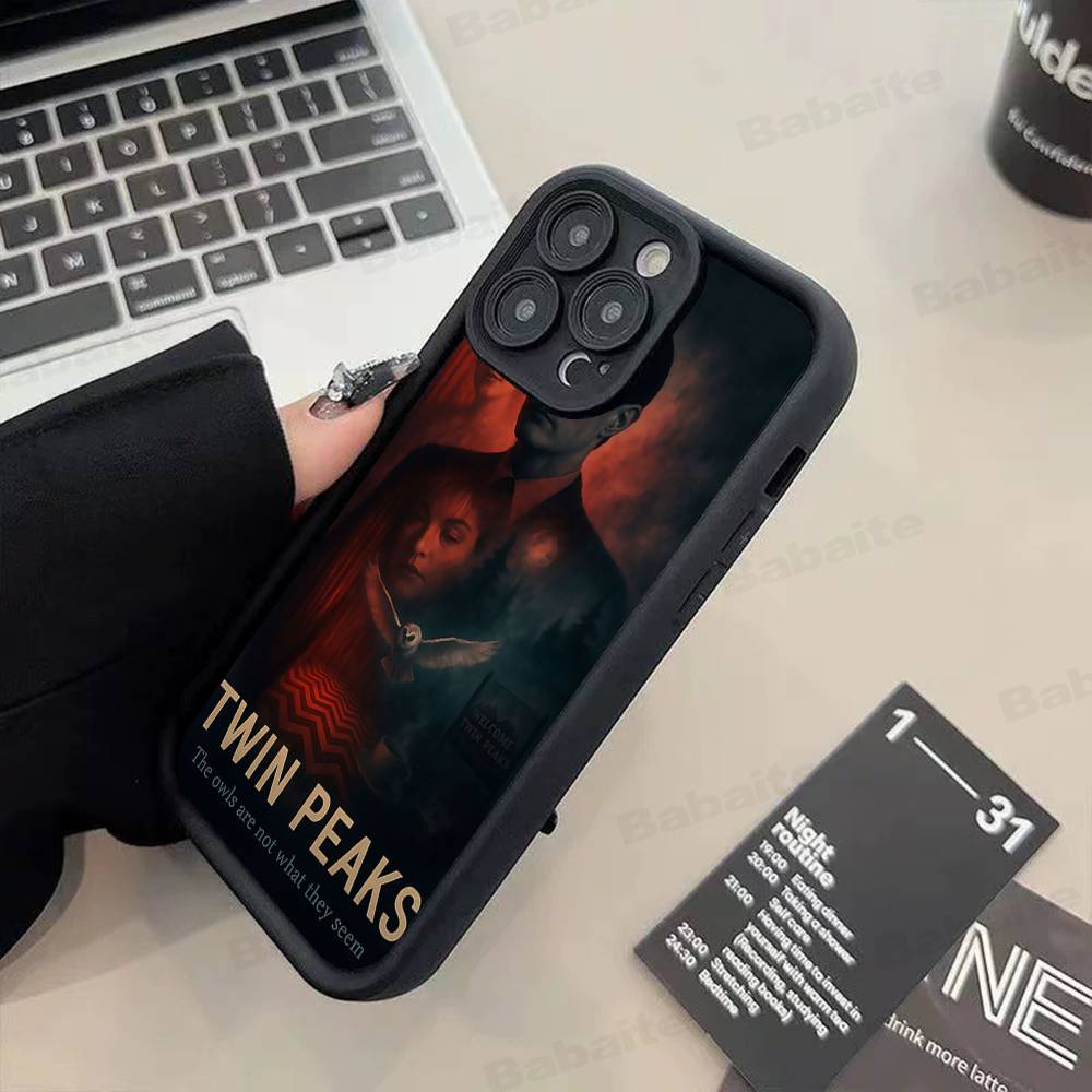 Twin Peaks TV Series Phone Case For IPhone 17 16 15 14 13 12 11 Pro Max Plus Mini Luck Cover