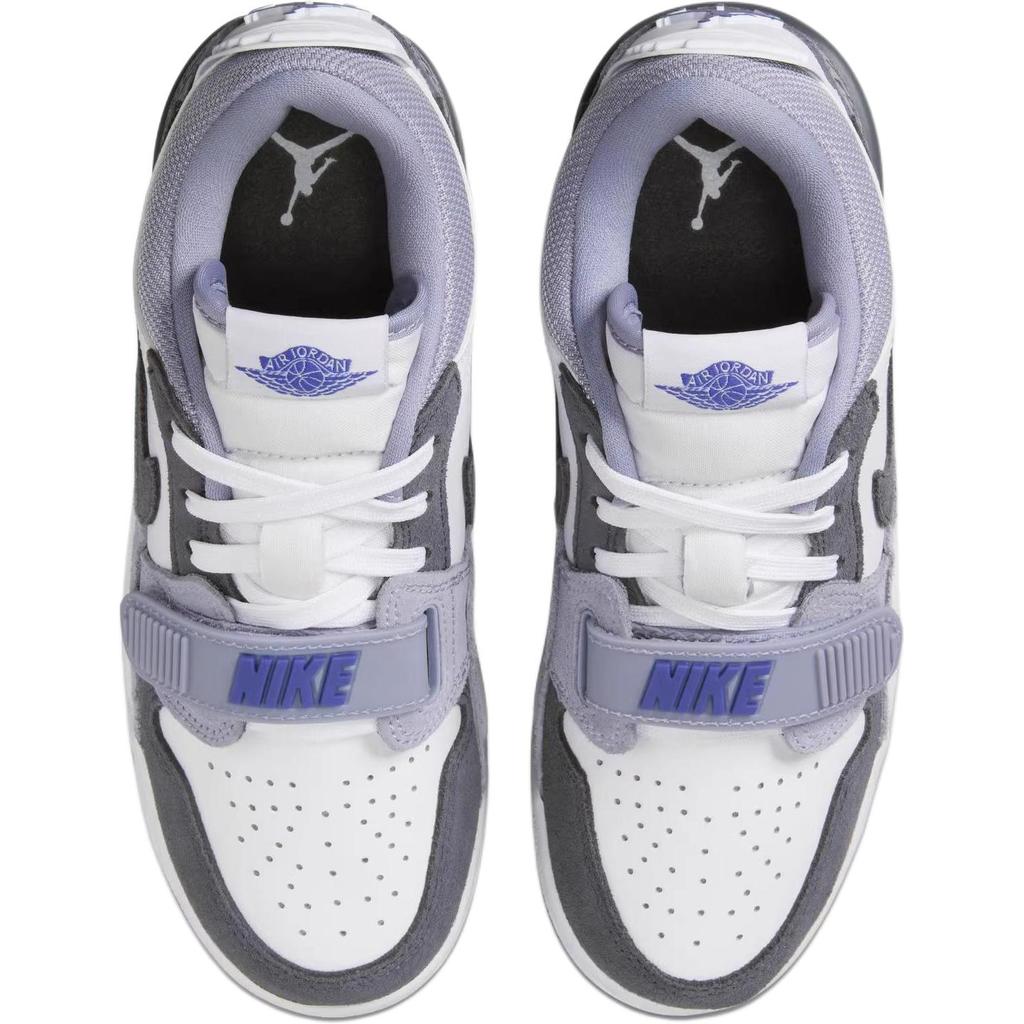 Jordan Legacy 312 Low GS Детские Белый Туманно-синий Серый Космический фиолетовый Темно-сине-серый CD9054-108
