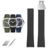 Силиконовый ремешок для часов PP Patek Philippe Grenade AQUANAUT Серии 5167A/5168G Аксессуары для ремешка 21 мм