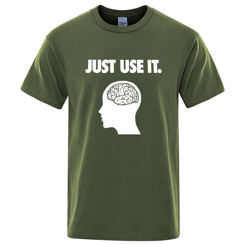 Men's T-shirt, high-quality fun design print, casual and cool, loose crew neck, men's hip-hop T-shirt top.
