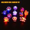 Хэллоуин Светящиеся Кольца Хэллоуин Вечеринка Сувениры Светящиеся Игрушки Светящийся Мигающий Палец Светодиодное Кольцо для Детей Взрослых Реквизит для Фотографии