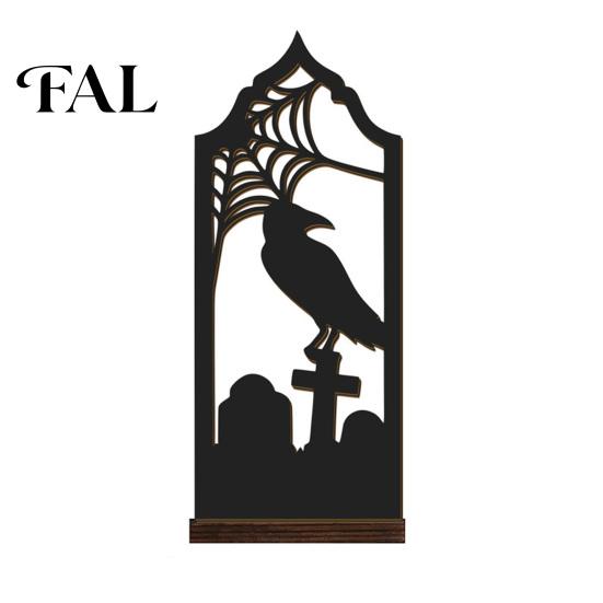 Bat Shaped Tea Light Holder Halloween Candle Holder, Gothic Hollow Silhouette for Lights, Dark Festive Atmosphere Lighting Style Pumpkin Ghost