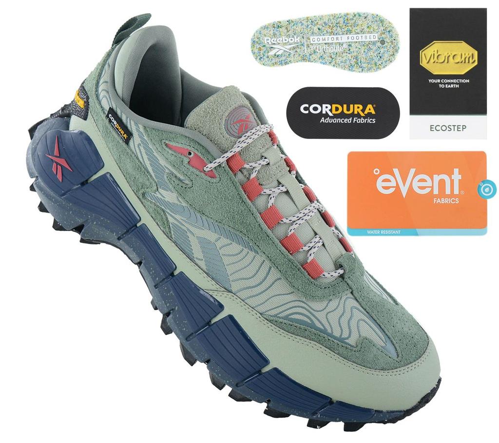 Reebok ZIG Kinetica 2.5 Edge - мужские кроссовки для активного отдыха 100074670 ОРИГИНАЛ