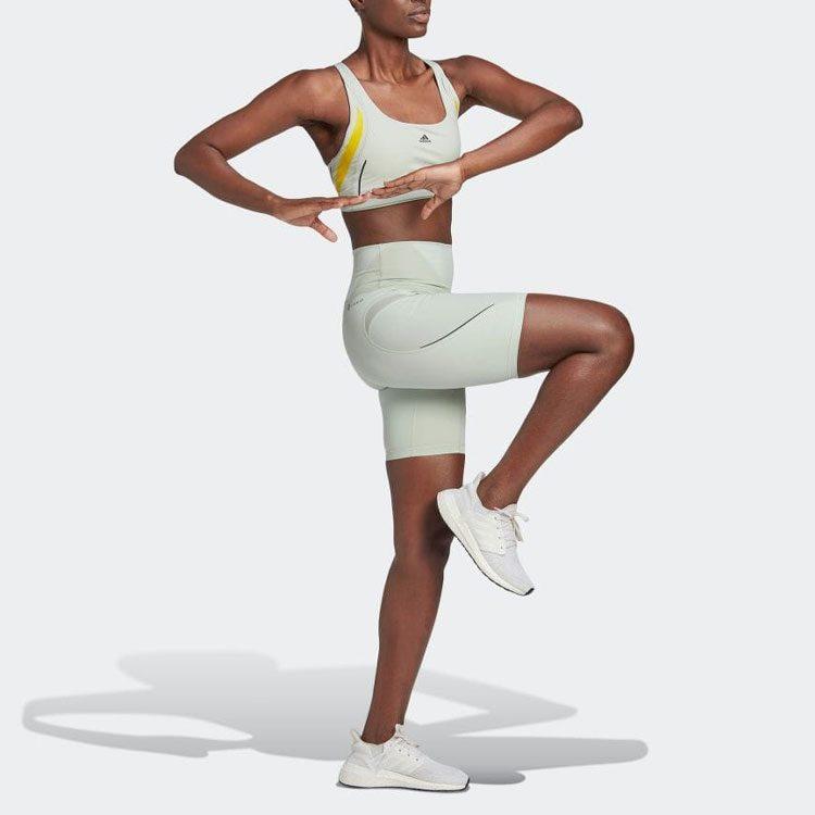 adidas Спортивное нижнее белье Женское Льняно-зеленое Умеренное HM6392