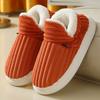 Fashion Unisex Home Men Cotton Slippers  Winter Plus Size 36-47 Casual Plush Shoes Warm Velvet Sneakers Men Women Snow Boots 2024