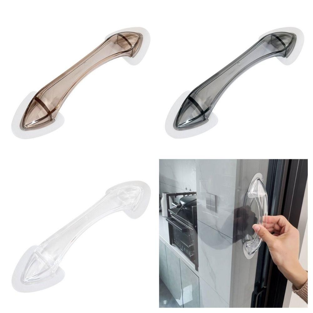 Self-adhesive Door Handle Non-slip Door Pull Minimalist No-punching Door Handle Cupboard