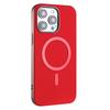 Чехол BINFEN COLOR BF40 для iPhone 14 Pro, совместимый с MagSafe, гальванизированный PU+TPU, задняя крышка телефона