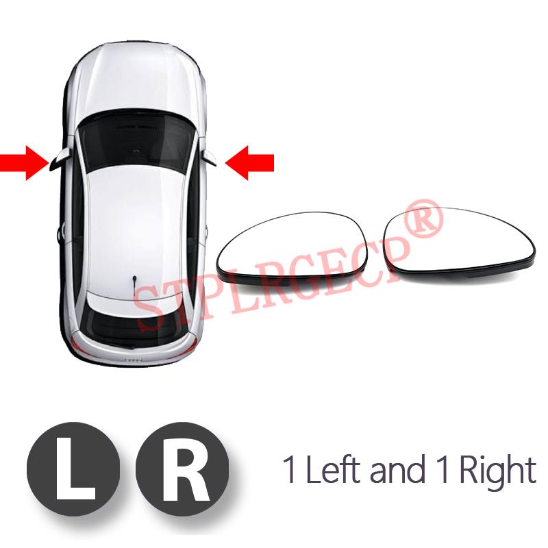 For Citroën C4 B5 2004-2010 Car Left Right Rearview Side Wing Heated Clear Durable Mirror Glass Replacement LH RH