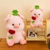 Plush Pig Doll With Butterfly Bow For Kids Sleep Comfort Kids Bedroom Decor