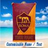 Beach Towel Custom Name Text, Quick Dry Large Towel For Beach HomeAS Roma