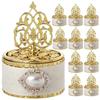 Jewelry Craft Candy Box Gold Jewelry Craft Holder Gift Box Birthday Party Decorations