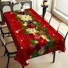 1PC Creative Easy-Clean Party Holiday Tablecloth Thick Festive Atmosphere Tablecloth Machine Washable Party Table Cover Desktop Decoration