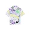 Li Ning Summer Party Graffiti Tie-Dye Letter Print Casual Shirt Women Shirts Multicolor ASHS888-2