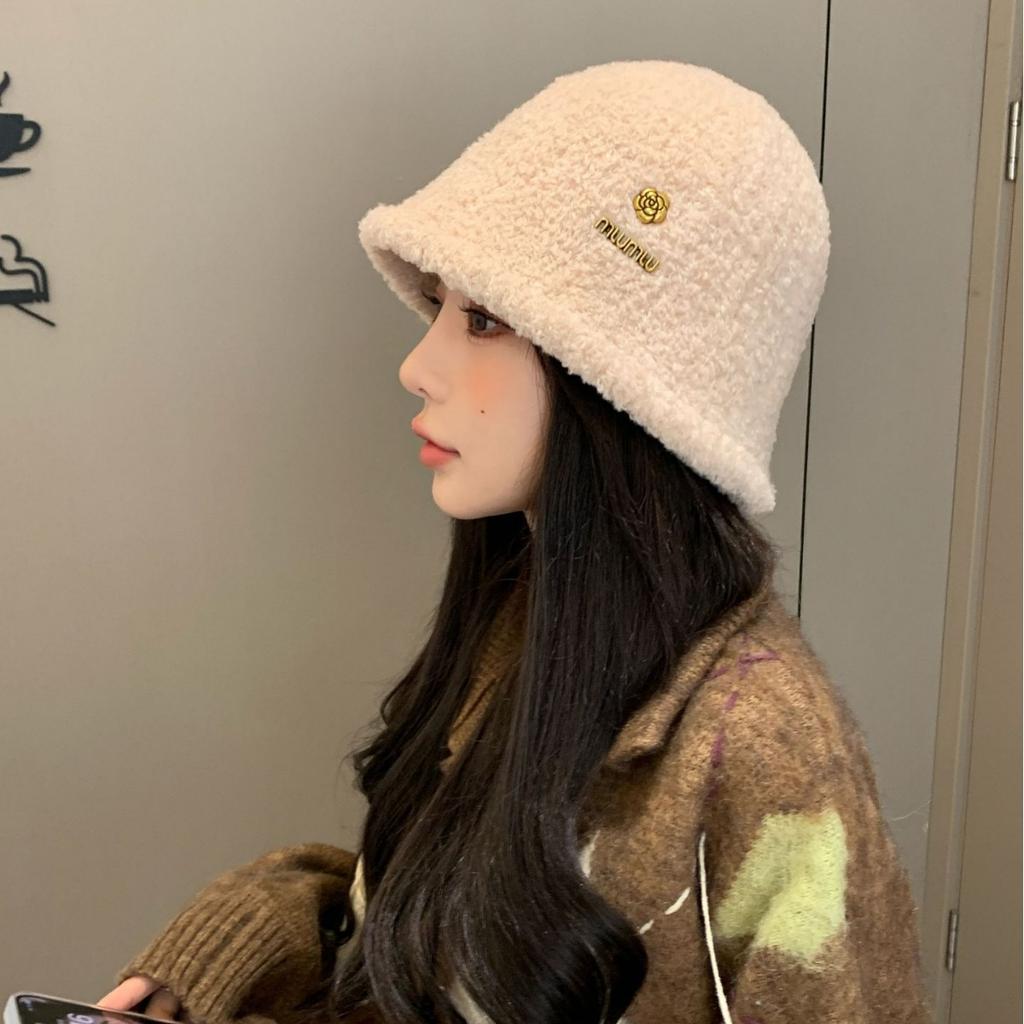 Осенне-зимняя новая шапка женская плюшевая панама однотонная универсальная зимняя термобельё шапка универсальная утолщённая