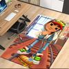 Ковер с принтом Subway Surfers для офисного кресла, гостиной, спальни, кухни, Декор, Подарки