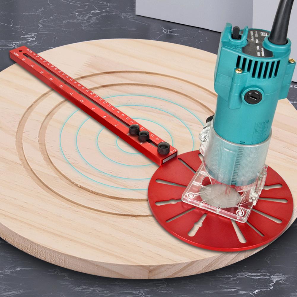 Универсальный кронштейн для триммера для кромок, подставка для кругового инструмента для долбления, стойка для фрезерных фрез из алюминиевого сплава с