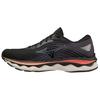 Wave Sky 6 Lace-Up Non-Slip Durable Low-Top Casual Running Shoes Women Sneaker Black Gray J1GD220222