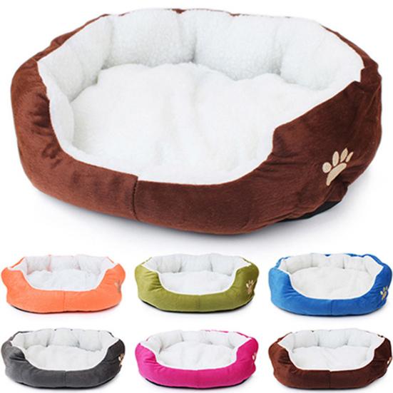 Зимняя теплая собака, кошка, щенок, модный удобный мягкий коврик для кровати, подушка для домашних животных, коврик