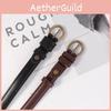Minimalist Style Stylish Pu Belt With Alloy Pin Buckle For Daily Use Suitable