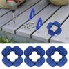 1/4/6Pcs Thickened 4-in-1 Multi-Size Deck Spacer Tool Decking Board Spacers  Lawn Garage Garden