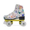 Roller Skates Skates Adult Double Rows Four Wheel Full Set Colorful Flash Roller Skating Skates