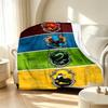 Harry  Potter Pattern Blanket for Home Decoration, Bed, Sofa, Car Travel, Camping, Suitable for All Seasons, Birthday Christmas Gift