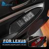 Real Carbon Fiber Sticker For Lexus RC300 RC350 RC200T 2015-2018 2019 2020 2021 2022 2023 2024 2025 Window Lift Switch Button