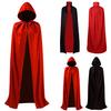 Adult Long Cape Hood Masquerade Halloween Costume Dress Smock Hooded Cloak