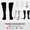 Heating Socks for Winter with USB Charging and Insulation Cotton Heating Socks Ski Electric Heating Socks