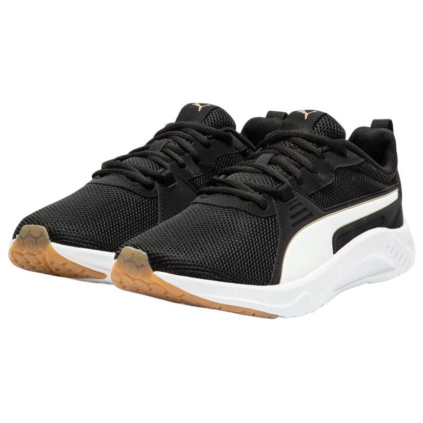 Puma Ftr Connect Fs Low Top Training Shoes Unisex Sneaker Black White 378185-03