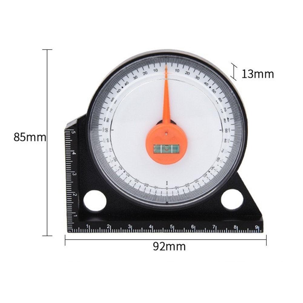 0-90 Degrees Angle Level Finder 1 Pcs Acrylic + ABS