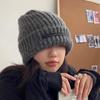 Корейские шапки для женщин Осенью и Зимой Модные и Универсальные Плюс Бархатная Утолщенная Теплая Ветрозащитная Шерстяная Шапка Уличная Защищающая от Холода Шапка