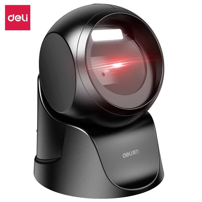 Deli Multi-functional Desktop 1D/2D Barcode & QR Code Scanner