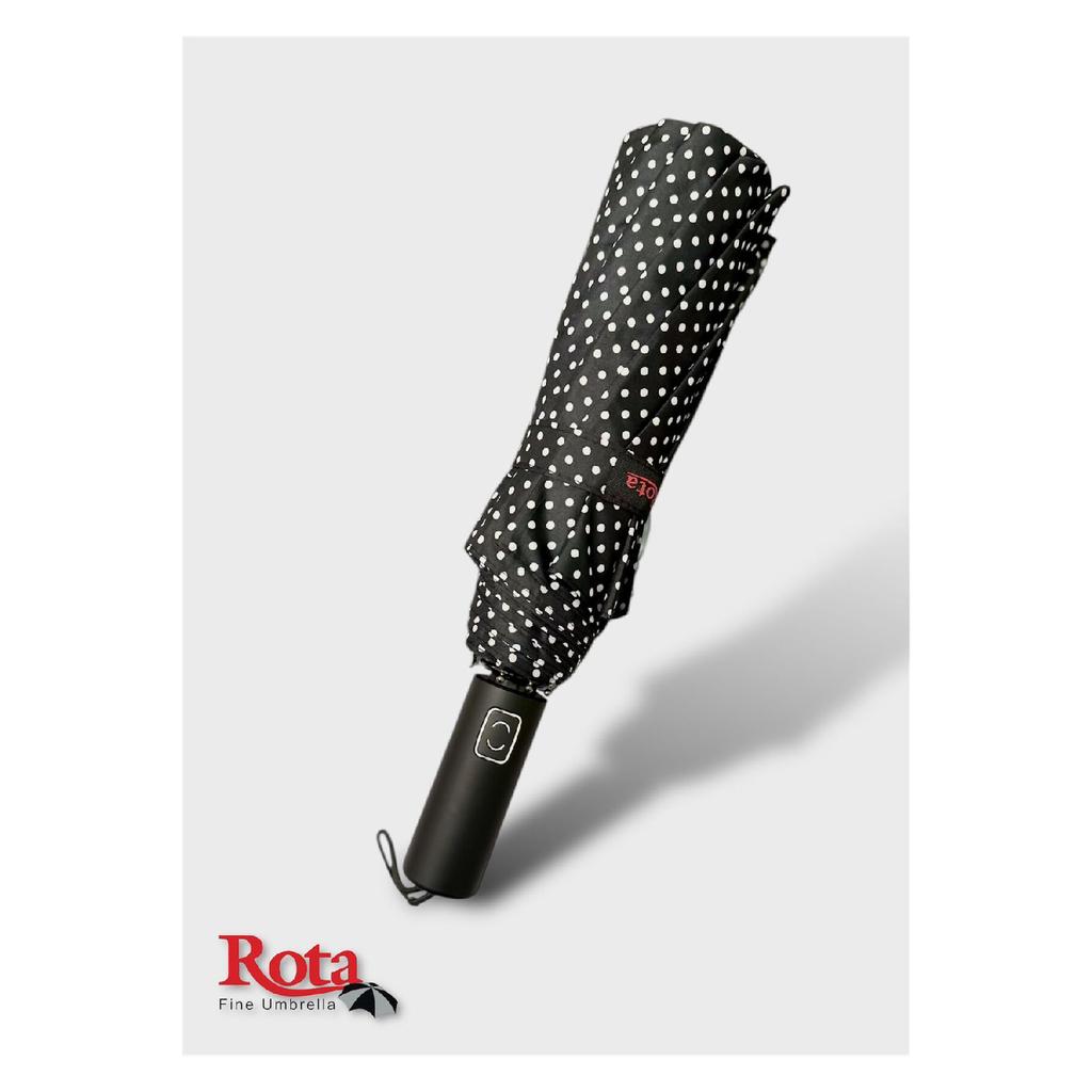 10 Strands Extra Durable Fiber Wire Automatic Opening/closing Umbrella 3060m Plain Black