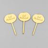5/10 шт. Акриловые украшения для кексов на Ид Мубарак, золотые украшения для торта на Рамадан Карим, исламские украшения для мусульманских праздников и вечеринок