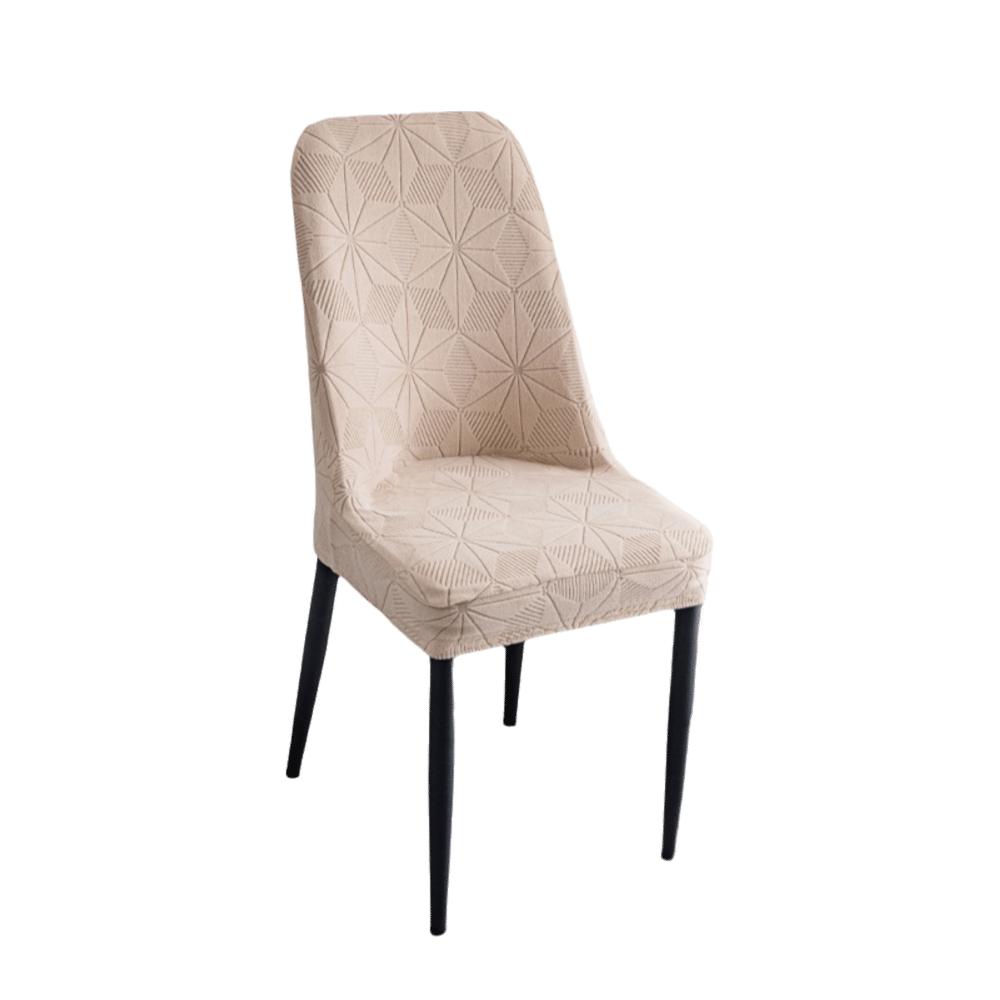 Dustproof Jacquard Chair Cover Chair Cushion Home Stool Cover Elastic Arc Chair Cover  Restaurant