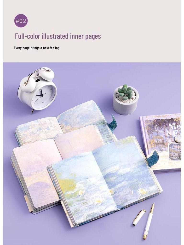 Набор для DIY-планера в стиле Ins высокой ценности: Блокнот для масляной живописи - Идеальный подарок на день рождения студента
